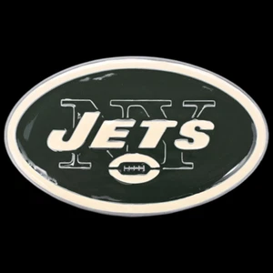 New York Jets NFL Football Team Gürtelschnalle (New Old Stock) - Bild 1 von 3