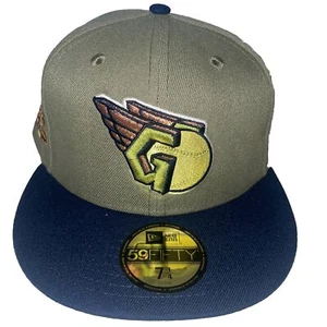 Nuevo con etiquetas New Era 59fifty Cleveland Guardians All Star Parche Verde Sombrero Ajustado 7 1/4 - Imagen 1 de 7