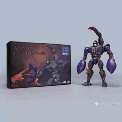 New Robot Toys RT-D01 BW Scorponok Action Figure Transformable Toy 16cm in stock - Image 1 of 4