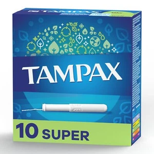 Tampones Tampax, Super, 10 quilates - Imagen 1 de 1