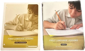First Language Lessons Well-Trained Mind Level 3 Instructor Guide &Workbook READ - Picture 1 of 6