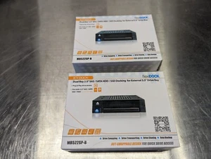 2x Icy Dock Mb522Sp-B Flexidock 2.5 Trayless Hot-Swap Mobile Rack - Afbeelding 1 van 3