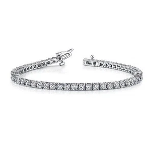 LABGROWN - 3,02ct D/VVS-VS Lab Grown Diamant Tennisarmband, Weißgold - Bild 1 von 5