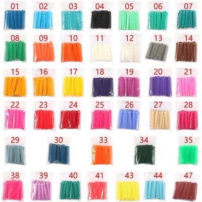 40bags Dental Orthodontic Ligature Ties Braces Elastic Rubber Bands 40 Color USA - Image 1 of 4