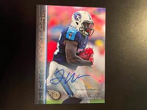 Terrance West 2015 Topps Field Access Auto Autograph #4 Tennessee Titans H26