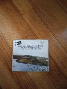 JOHANN SEBASTIAN BACH - Well-tempered Clavier (2 Parts) - 2 CD - Box Set Import - Picture 1 of 1