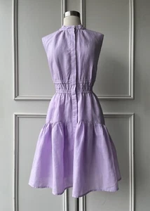 COUNTRY ROAD waist detail mini dress lilac | SIZE: 14, L | $199 new - Picture 1 of 12