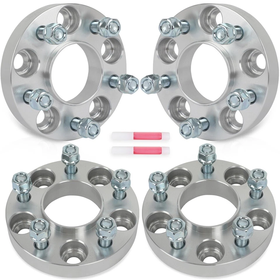 4 pcs 1" Hub Centric Wheel Spacers For Chevrolet Impala Malibu Monte Carlo 5x115 Foto 1 de 4