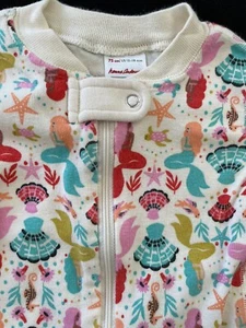 Hannah Andersson EUC Mermaid Multicolored Shortie PJ-12-18 Mos 75cm - Picture 1 of 10