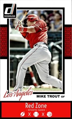 2014 Donruss - #301 Mike Trout NM. - Image 1 of 2