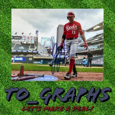 JOEY VOTTO CINCINNATI REDS AUTOGRAPHED 8X10 PHOTO - Image 1 of 2