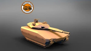 Polish tank PL-01 Concept 1:72 - Zdjęcie 1 z 4