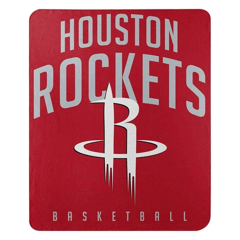 Houston Rockets NBA Northwest 50"x60" Lay Up Fleece Throw Blanket FREE SHIP! Cover