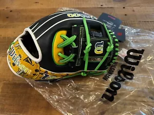 Wilson Savannah Bananas A2000 1786 11.5" RHT Infield Baseball Glove WBW102555115 - Picture 1 of 12