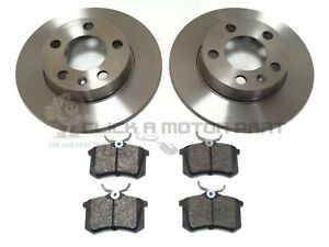 FRONT BRAKE DISCS AND PADS FOR SKODA FABIA 1.6 TDI 1/2010