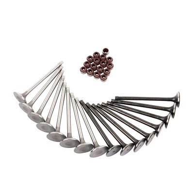 Kit valvole con guarnizione stelo valvola per Audi VW Seat Skoda 1.4 1.6 16V 036109601S - Immagine 1 di 4