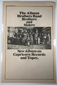 Álbum original 1973 de colección de hermanos y hermanas allman brothers anuncio Gregg Duane - Imagen 1 de 1