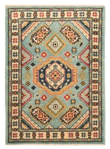 Kazak Handgeknüpfter Orientteppich 86x62 cm-Nomadic,Fine,Carpet,Rug,Blau - Picture 1 of 10