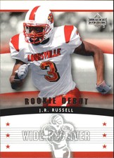 2005 Upper Deck Rookie Debut Football #140 J.R. Russell RC