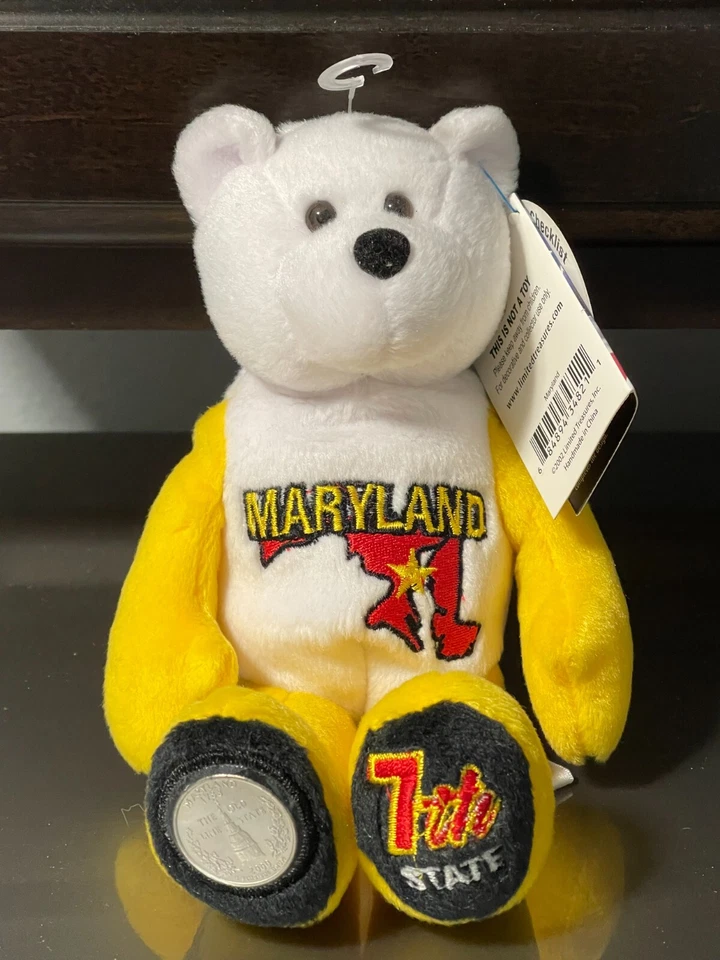 Limited Treasures Coin Bear 50 States America 2004 Michigan 26th State Quarter