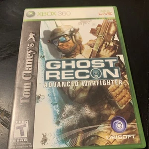 Tom Clancy's Ghost Recon: Advanced Warfighter (Microsoft Xbox 360, 2006) CIB - Picture 1 of 3