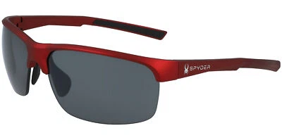 Gafas de sol Spyder polarizadas rojas semi-sin montura envolventes para hombre SP6009 612 Foto 1 de 4