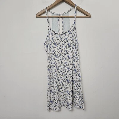 JESSICA SIMPSON Women's White Sleepwear Floral Short Dress with Straps Size S - Image 1 of 4