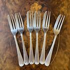 Vintage Silver Plated Desert Forks Set of Six