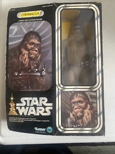 Vintage Star Wars 1978 12" Zoll Chewbacca komplett Kenner ungefalteter Flop - Bild 1 von 9