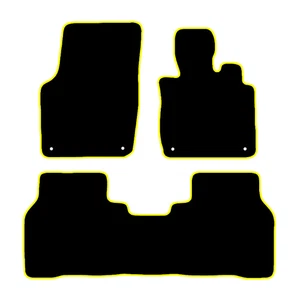 AUTO-FUSSMATTEN FÜR VW ID.7 FÜNFTÜRER FASTBACK 2024 & AUF ALLWETTER SCHWARZ TEPPICH - Bild 1 von 11