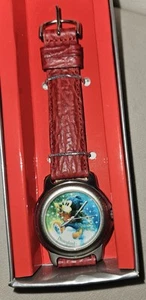 DISNEY DISNEYLAND MICKEY MOUSE LIMITED EDITION CHRISTMAS WATCH ORIGINAL BOX - Picture 1 of 6
