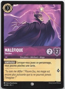 Carte Lorcana Maléfique 49/204 Chapitre 1 Français - Imagen 1 de 2
