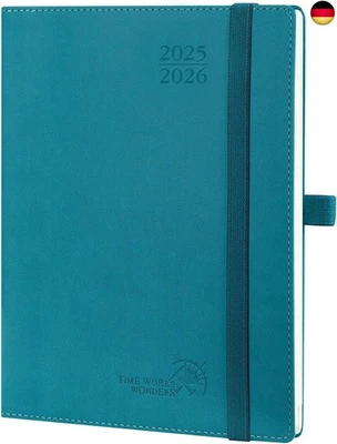 POPRUN Kalender 2025 2026 Wochenplaner (Aug.2025-Dez.2026) Softcover mit - Bild 1 von 4