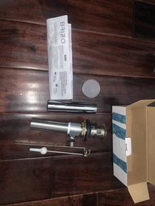 Conjunto de drenaje emergente Brizo RP81628GL 1-5/8" - ¡Oro de lujo, lee! - Imagen 1 de 6