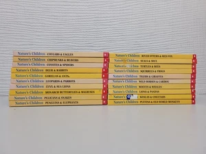 Lot of 20 Getting to Know Nature's Children Hardcover Books Double Sided - Picture 1 of 10