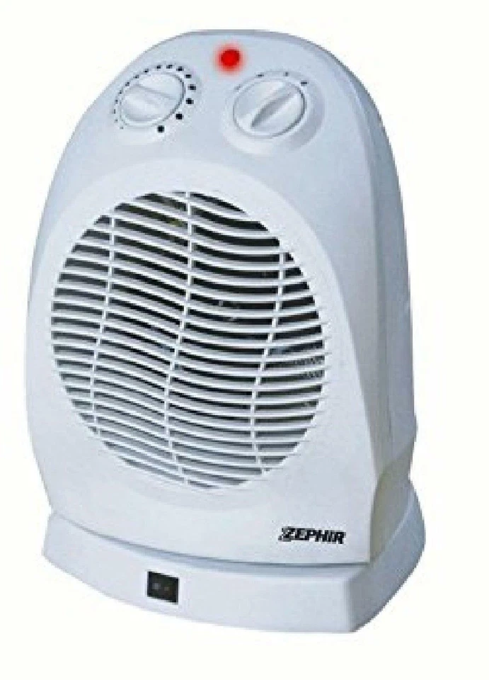 ZEPHIR TERMOVENTILATORE OSCILLANTE 2000W BIANCO CON REGOLATORE TEMPERATURA ZTRM6 - Immagine 1 di 1