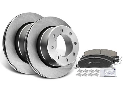 For 2011-2018 Ram 2500 Brake Pad and Rotor Kit Rear APR 53171CKQF 2017 2016 2015 Foto 1 de 2