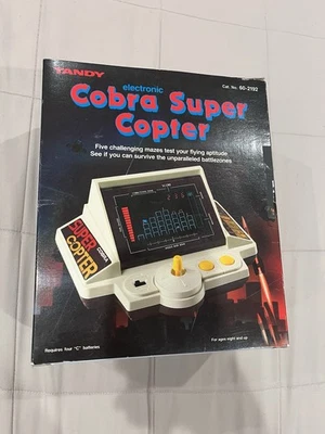 Tandy Radio Shack Cobra Super Copter Juego Electrónico Portátil Años 80 Excelente Foto 1 de 4