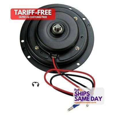 Flex-A-Lite 117774, un motor de ventilador eléctrico de acero negro solo piezas de rendimiento Foto 1 de 4