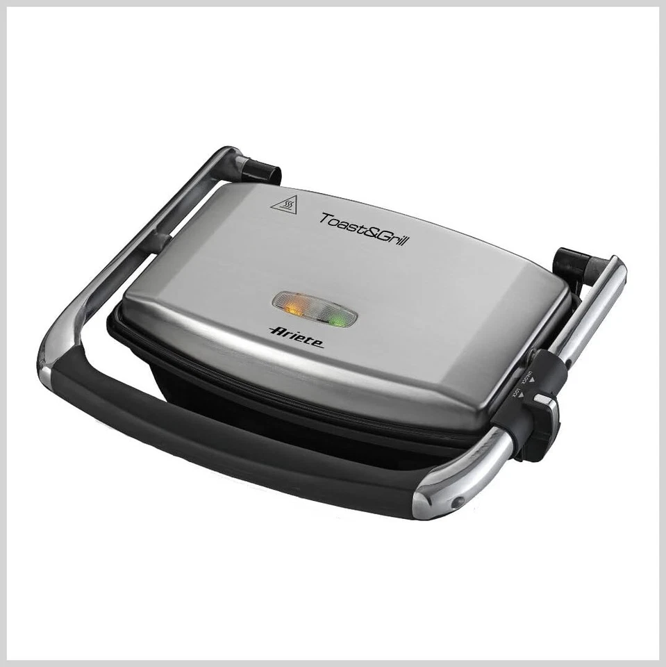 Ariete Piastra elettrica Toast & Grill-chrome-00c 1911 10ar0
