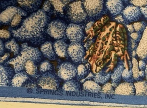By The Yard SPRINGS INDUSTRIES Cotton Fabric 45” Wide - Picture 1 of 6