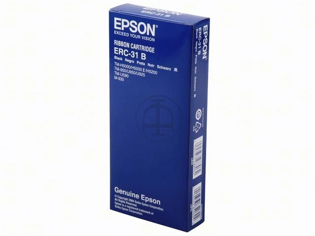 Ribbon Original Epson ERC-31B Ribbon Black Bizerba Alpha 4500 NCR-7162 - Image 1 of 1