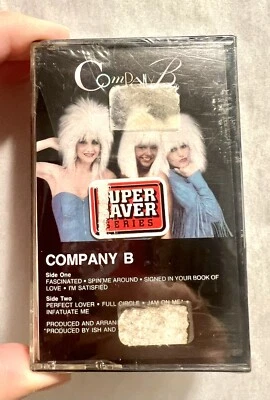 COMPANY B- “SELF-TITLED” Cassette 1987-FACINATED FULL CIRCLE Factory Sealed - Image 1 of 3