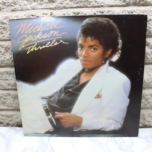 Michael Jackson Thriller Vinyl Record LP VG+ Album W/ Inner Sleeve - Picture 1 of 7