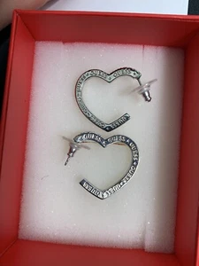 guess Creolen Ohrringe Herz (you and me forever) | Silber - Bild 1 von 3