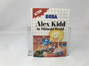 Artwork ONLY -- Alex Kidd in Shinobi World - Sega Master System - NO BOX NO GAME - Picture 1 of 3