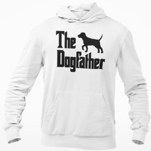 Felpa con cappuccio cane con cappuccio proprietario di animali domestici fidanzato papà regalo di Natale felpa con cappuccio - Foto 1 di 4