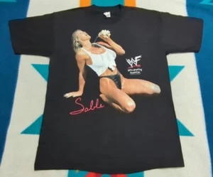 Vintage WWF Sable "Seashell" Shirt Made In USA 1998 Wrestling WWE Rare Large - Picture 1 of 6
