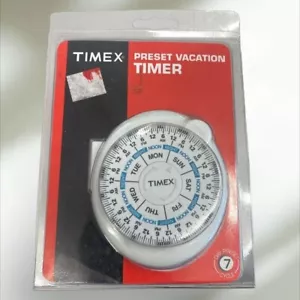 Timex Preset Timer Vacanza 7 Giorni Ciclo NOS - Foto 1 di 2