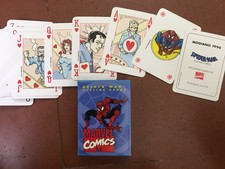 1994 spider-man Playing Cards Carte Da Gioco MARVEL COMICS MODIANO Art LUCA POLI